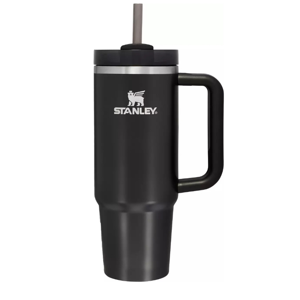 Stanley 40oz Quencher H2.0 Flowstate Tumbler NEW BLACK - Picture 2 of 5